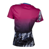 Apacs Ladies Dry-Fast T-Shirt (RN366P) - Pink/Black